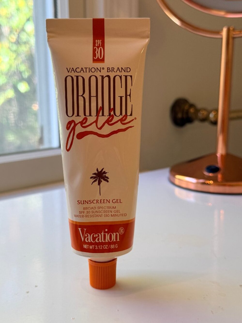 Orange Gelee 30spf sunscreen 3.12 oz